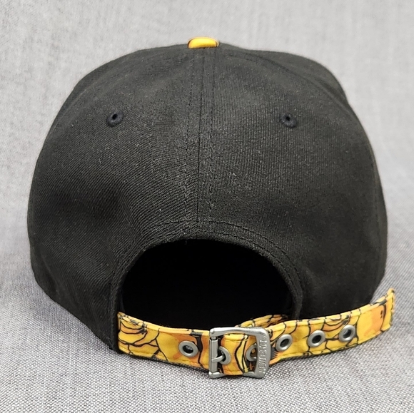 New Era × Los Angeles Lakers Floral Brim Adjustable Buckle Back Hat Med/ Large - Picture 5 of 9